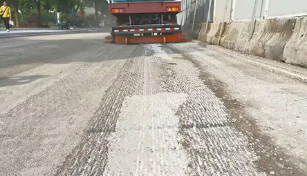 市政道路改造现场